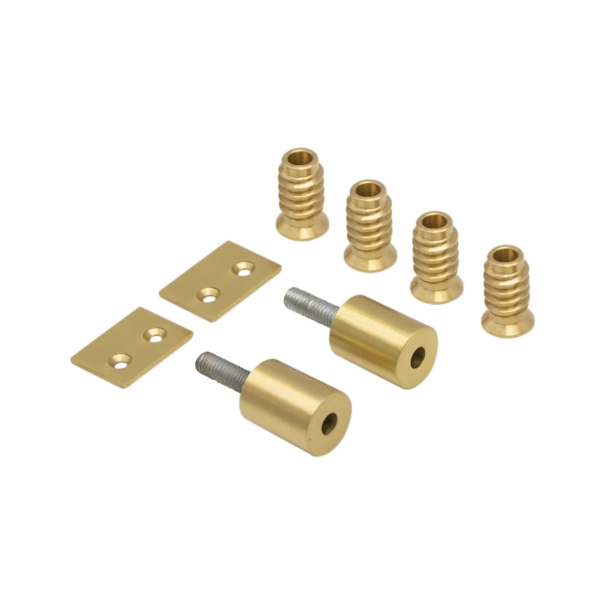 Satin Brass 19mm Sash Roller Stop