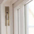 Antique Brass Square End Ball Bearing Sash Window Pulley