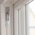 Chrome Plated Square End Ball Bearing Sash Window Pulley