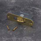 Polished Brass Large Sliding Sash Window Pulley
