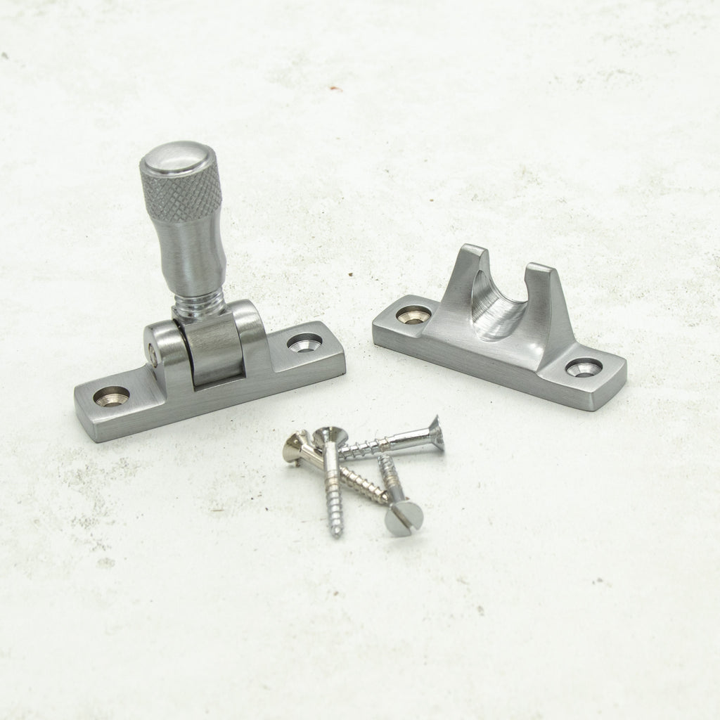 Satin Chrome Plated Modern Brighton Sliding Sash Fastener