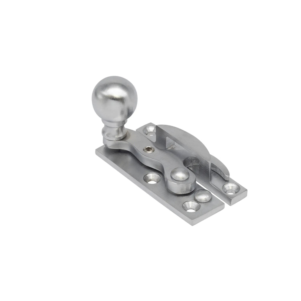 Satin Chrome Plated Locking Claw Sash Fastener