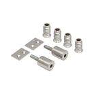 Satin Chrome Plated 19mm Sash Roller Stop