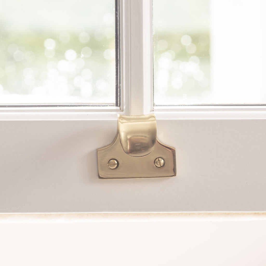 Polished Brass Sash Window Lift