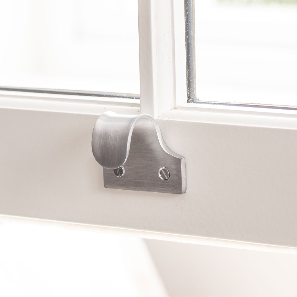 Satin Chrome Plated Sliding Sash Window Lift