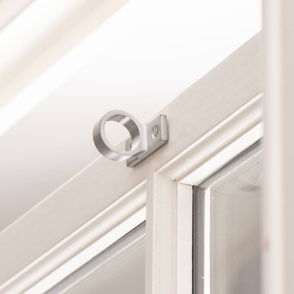 Satin Chrome Plated Sash Window Eye