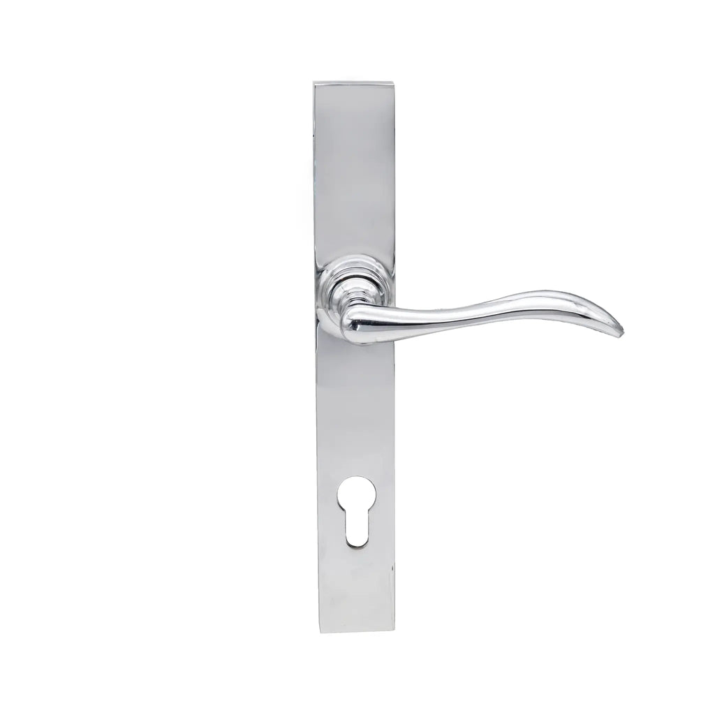 Chrome Plated Left Hand Cottesmore External Door Handle