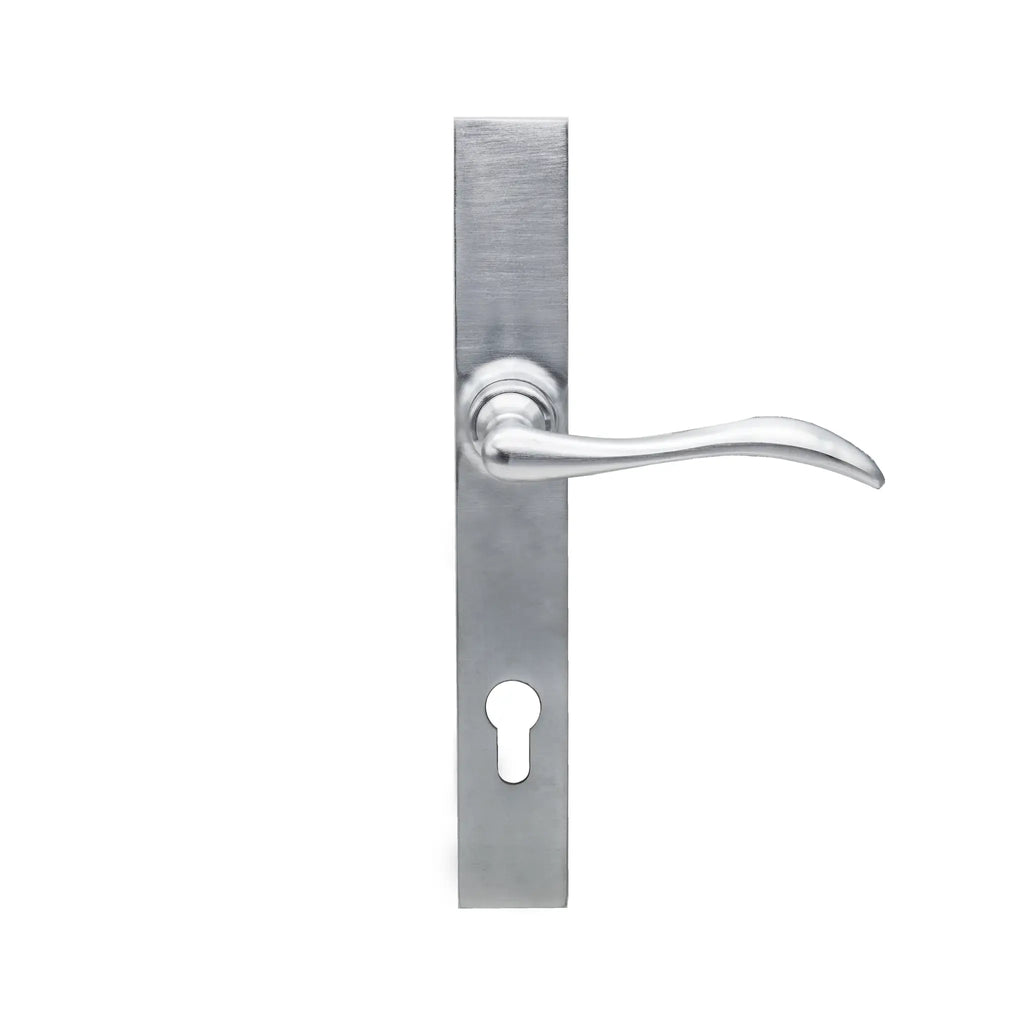 Satin Chrome Plated Left Hand Cottesmore External Door Handle