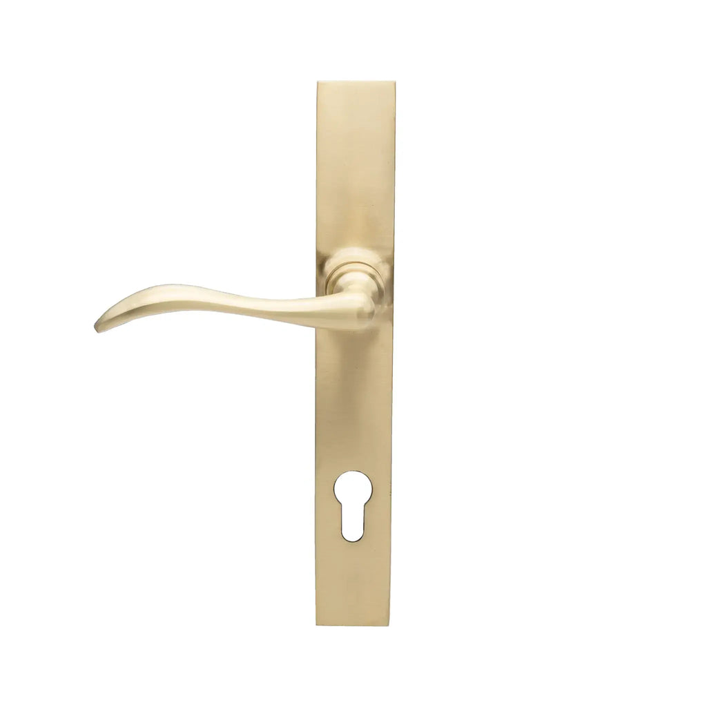 Satin Brass Right Hand Cottesmore External Door Handle