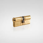 3* Satin Brass Key / Key Euro Cylinder