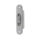 Chrome Plated Radius End Sash Window Pulley