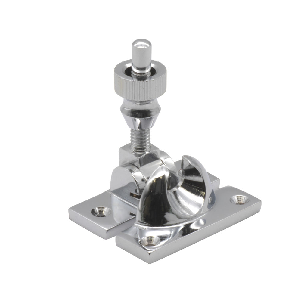 Chrome Plated Non-Locking Brighton Sash Window Fastener