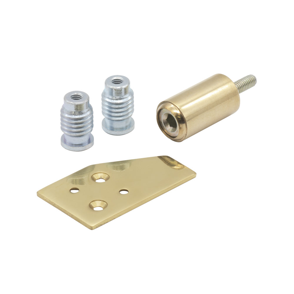 Polished Brass Sash Roller Stop